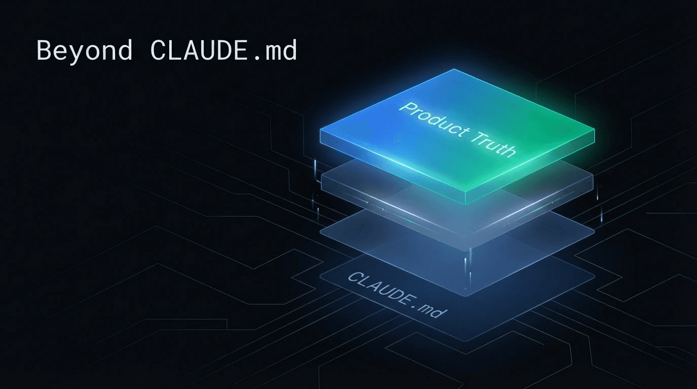 Beyond CLAUDE.md and AGENTS.md: when agents need a behavior spec